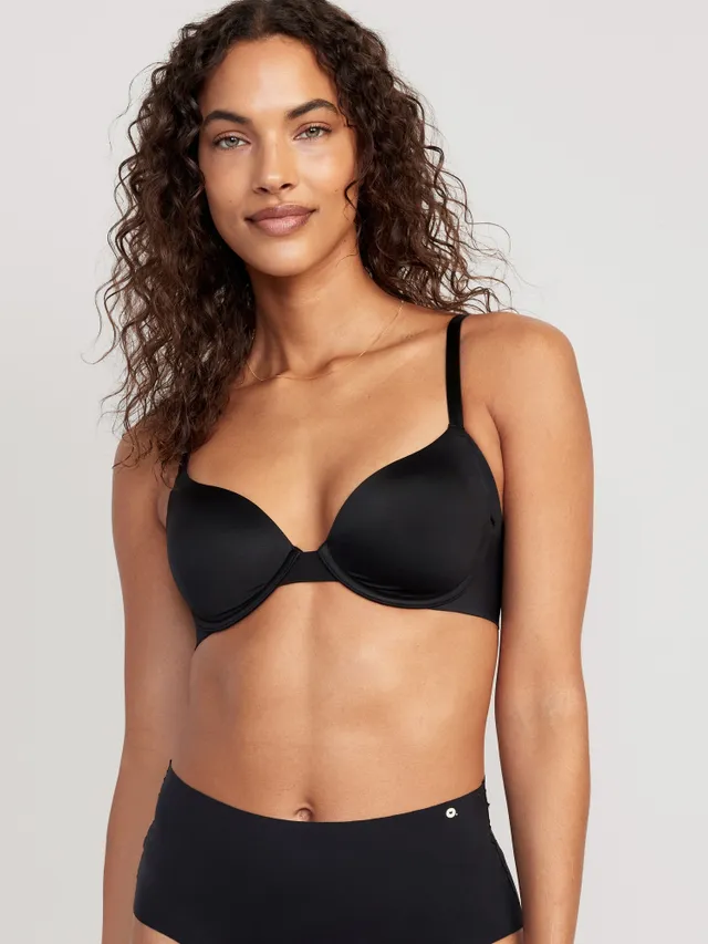 Soma Embraceable Perfect Coverage Bra, Black