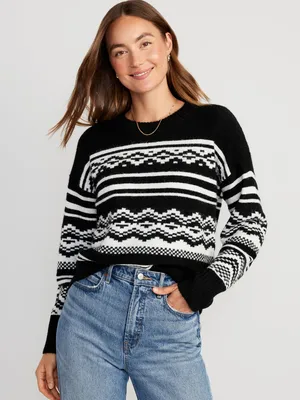 Cozy Fair Isle Sweater for Women