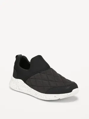Chunky Quilted Slip-On Sneakers for Boys