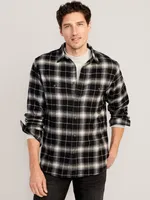 Double-Brushed Flannel Shirt