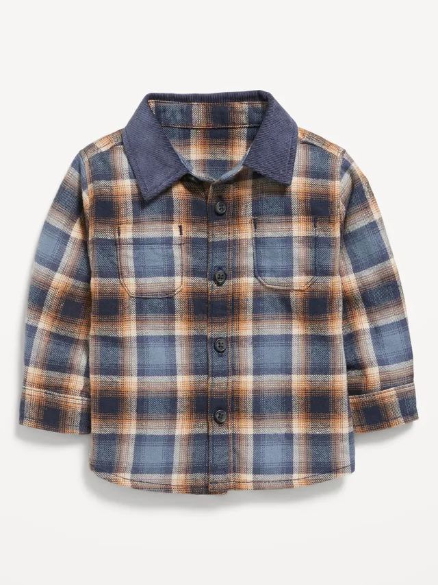 Soft-Brushed Flannel Pocket Shirt for Boys