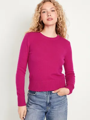 Cozy Crew-Neck Sweater for Women