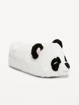 Gender-Neutral Faux-Fur Critter Slippers for Kids