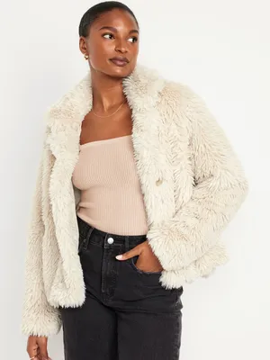 Faux-Fur Coat for Women