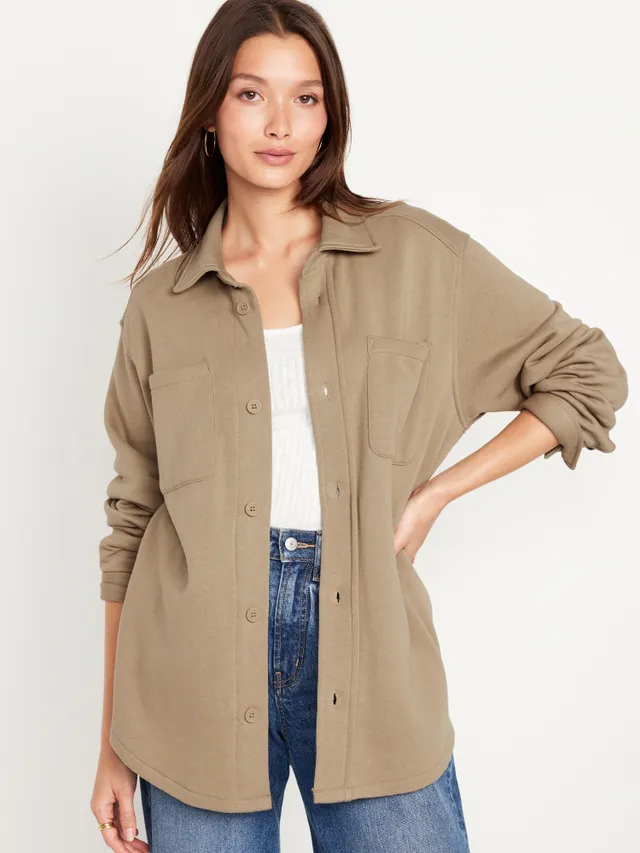 Old Navy Soft-Brushed Shacket for Women