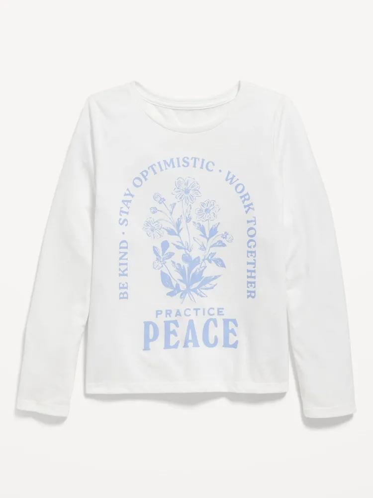 Long-Sleeve Graphic T-Shirt for Girls