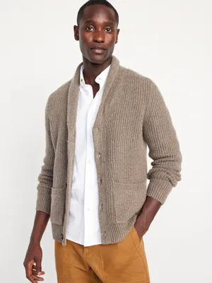 SoSoft Shawl-Collar Cardigan Sweater for Men