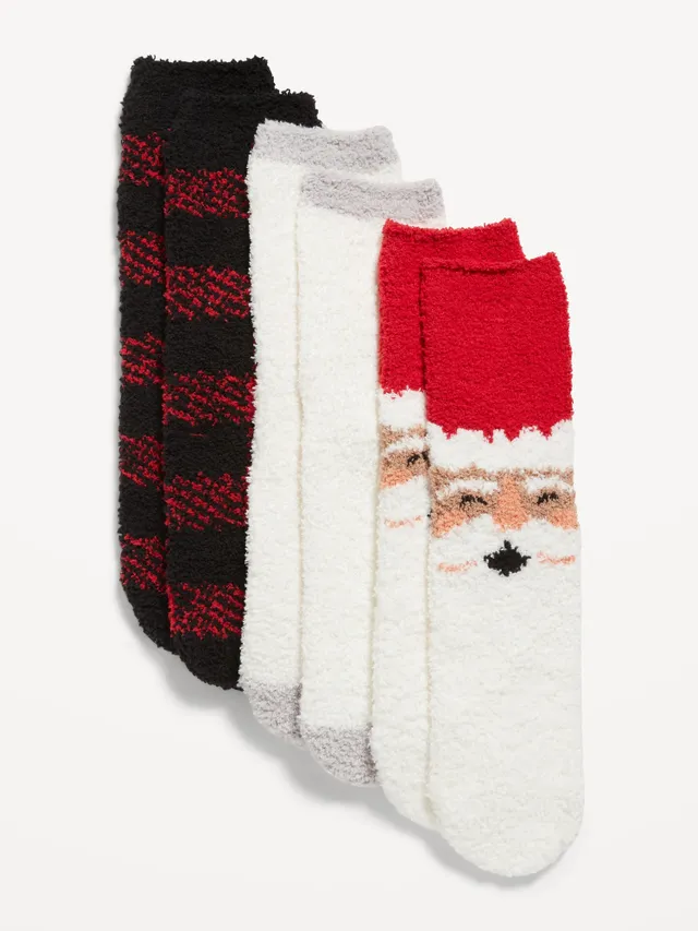 Old Navy Cozy Crew Socks 3-Pack for Women