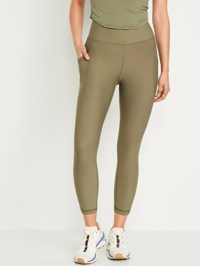 Extra High-Waisted PowerChill Cropped Leggings for Women, Old Navy