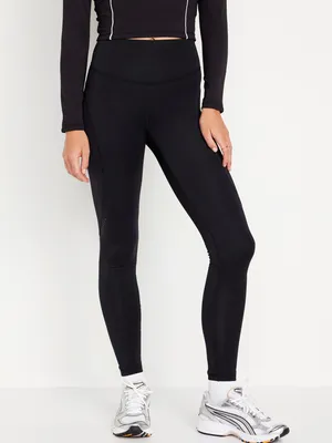 High-Waisted Brushed PowerSoft Leggings for Women