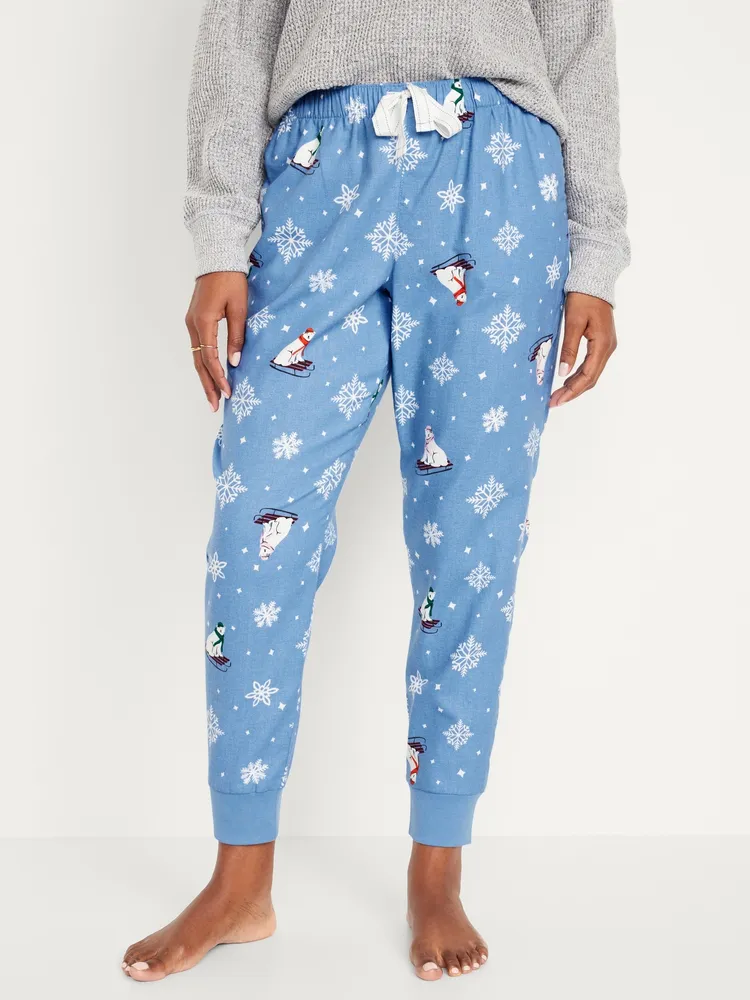 Old Navy Matching Flannel Jogger Pajama Pants for Women
