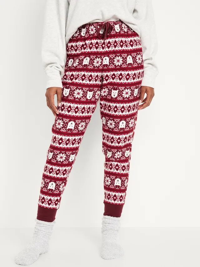 Old Navy Matching Flannel Jogger Pajama Pants for Women