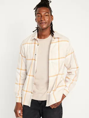 Cozy-Lined Shacket for Men