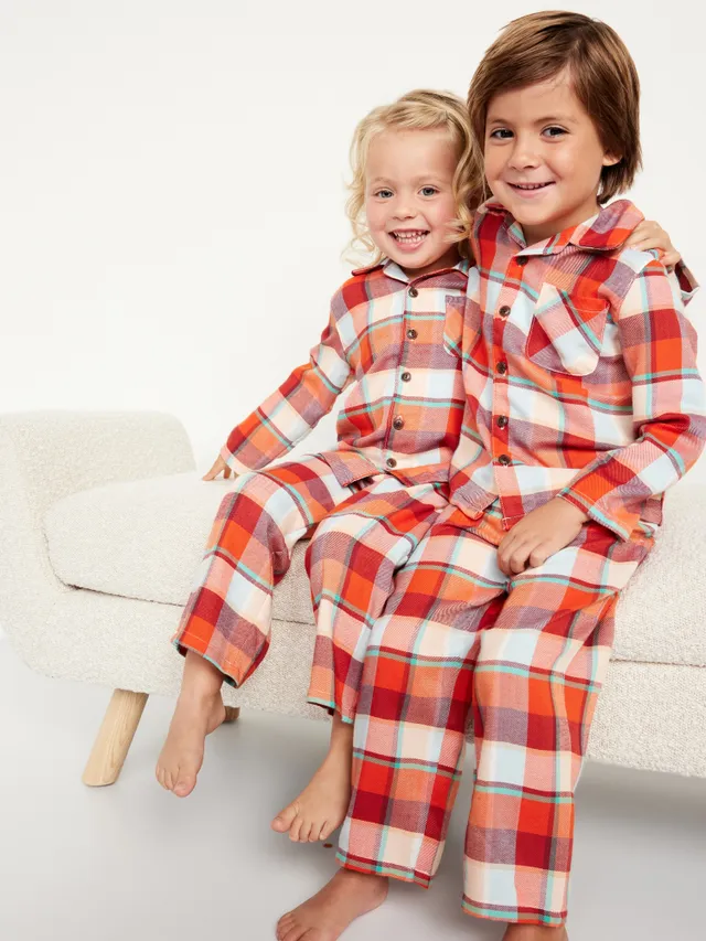 Matching Unisex Snug-Fit Pajama Set for Toddler & Baby