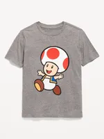 uper Mario Gender-Neutral Graphic T-hirt for Kids