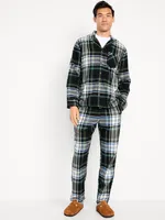 Matching Plaid Flannel Pajama Set