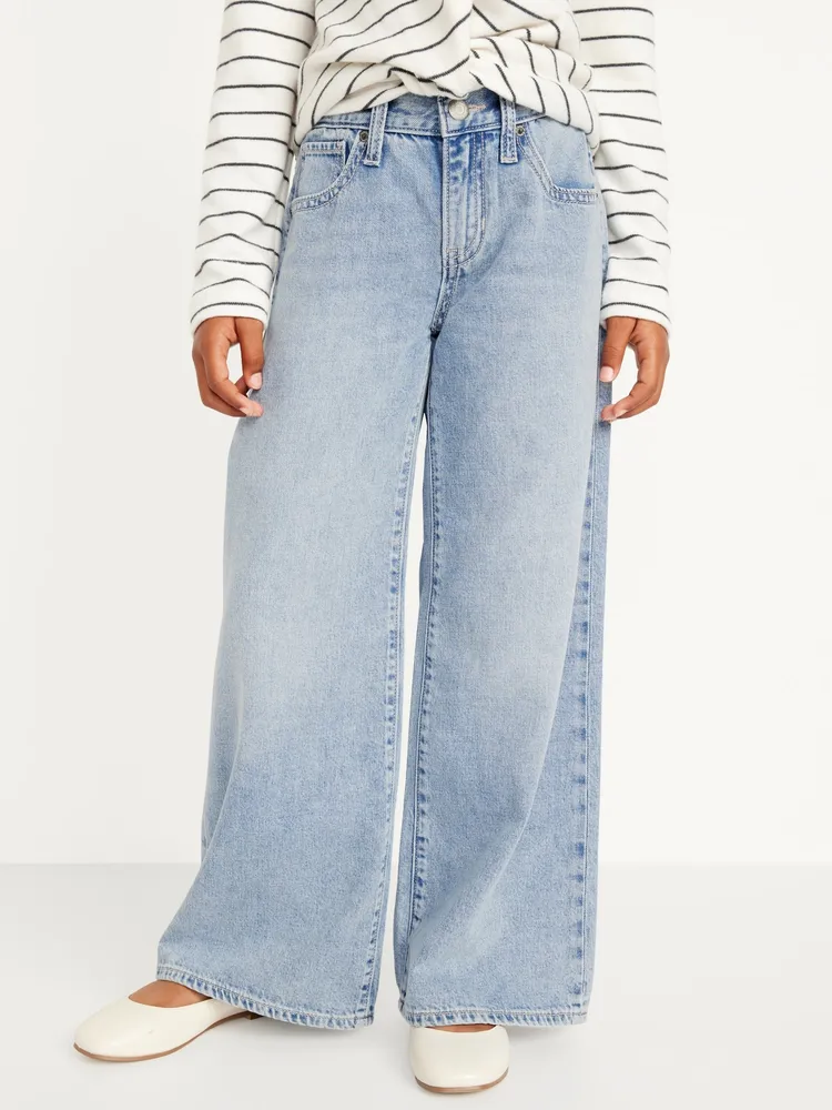 Old Navy High-Waisted Super Baggy Wide-Leg Non-Stretch Jeans for