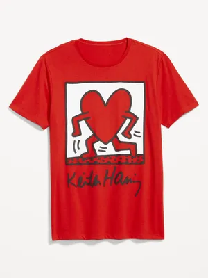 Gender-Neutral Keith Haring T-Shirt for Adults