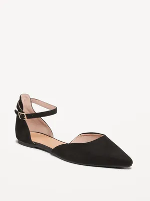 Ankle Strap DOrsay Flats