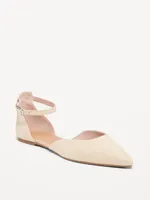 Ankle Strap DOrsay Flats
