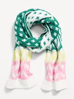 Fair Isle Scarf for Women