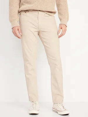 Slim Five-Pocket Corduroy Pants