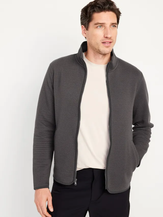 Oversized Micro-Fleece Zip Jacket