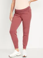 Maternity Dynamic Fleece Rollover-Waist Joggers