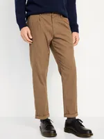 Loose Taper Built-In Flex Pleated Chino Pants