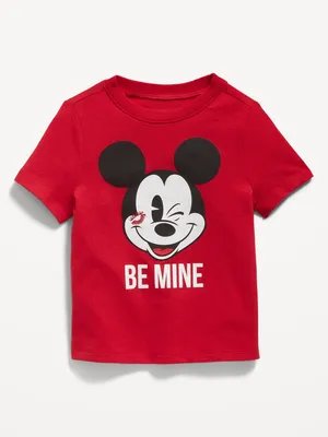 Disney Valentines Mickey Mouse Unisex Graphic T-Shirt for Toddler