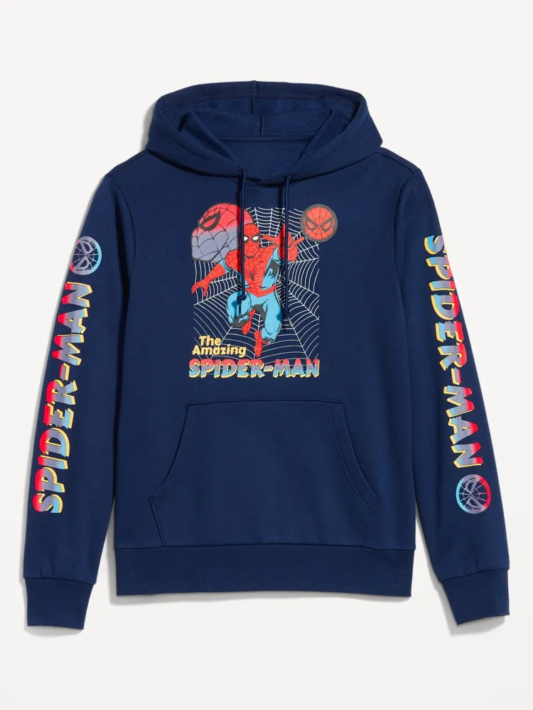 Marvel Spider-Man Gender-Neutral Pullover Hoodie for Adults