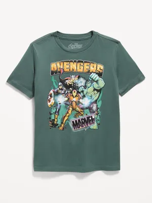 Marvel Avengers Gender-Neutral Graphic T-Shirt for Kids