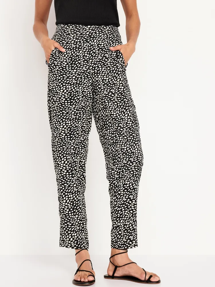 High-Waisted Playa Taper Pants for Women