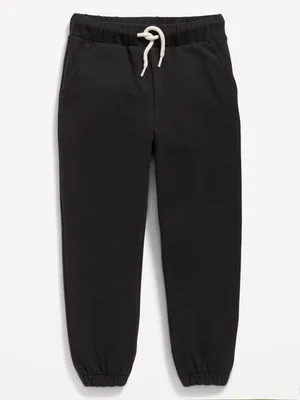 Cinched-Hem Jogger Sweatpants for Toddler Boys
