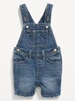 Unisex Jean Shortalls for Baby