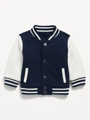 Button-Front Bomber Jacket for Baby