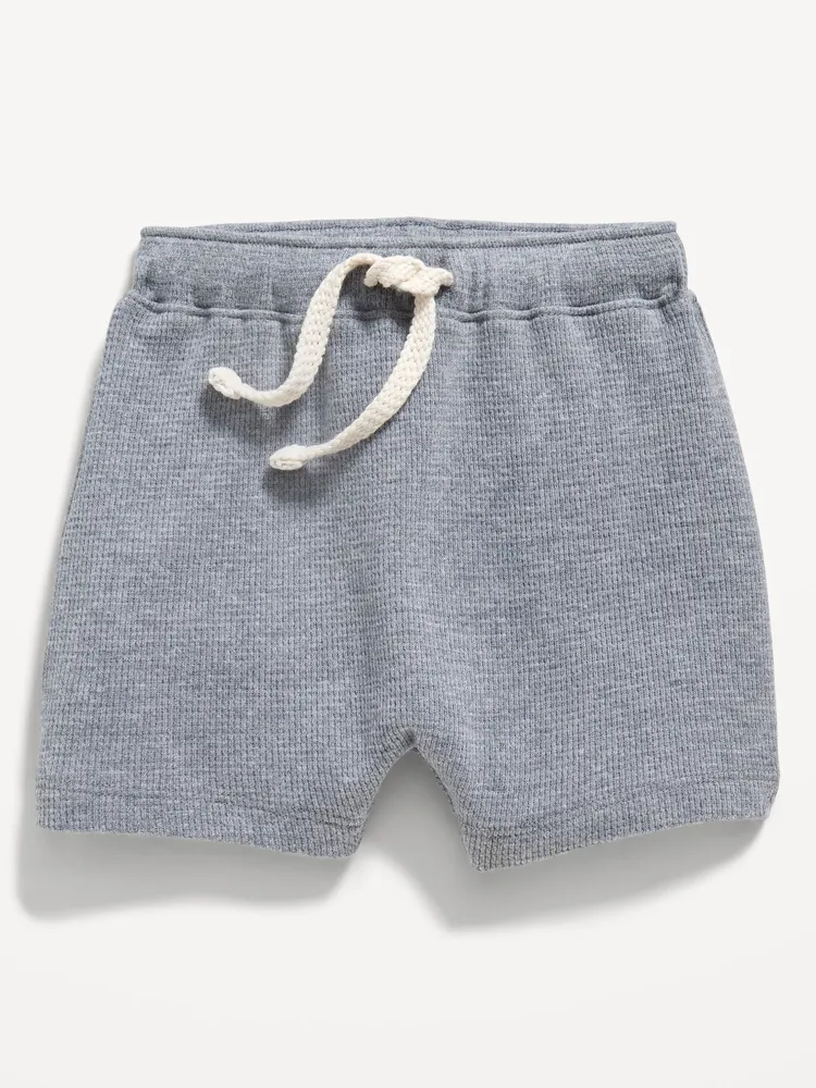 Thermal-Knit Pull-On Shorts for Baby