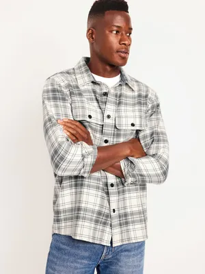 Loose Fit Pocket Shirt