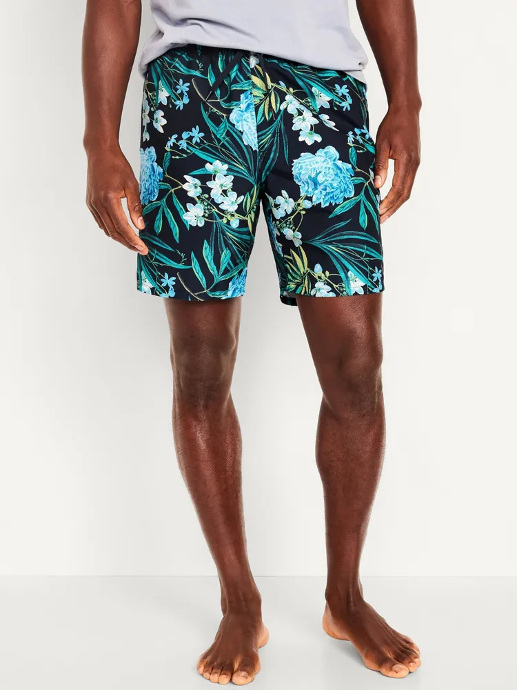 Printed Swim Trunks - 7-inch inseam