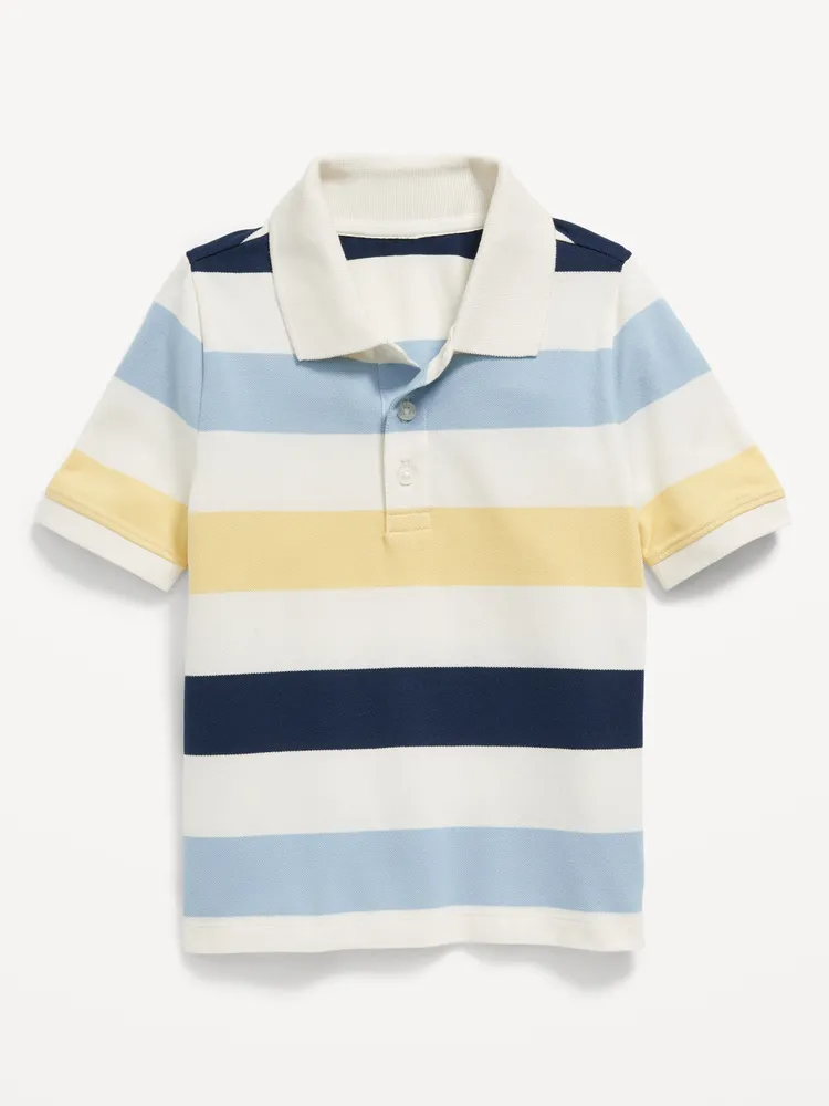 Printed Short-Sleeve Polo Shirt for Toddler Boys