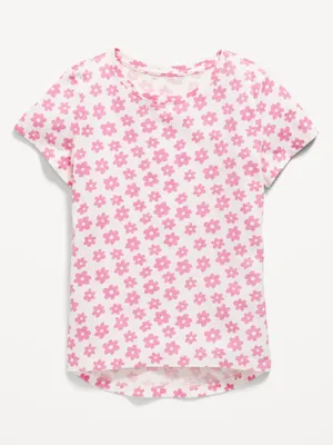 Softest Short-Sleeve Printed T-Shirt for Girls