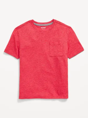 Softest Short-Sleeve Pocket T-Shirt for Boys