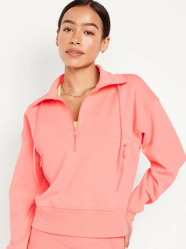 Old Navy Dynamic Fleece 1/2-Zip Sweatshirt for Women