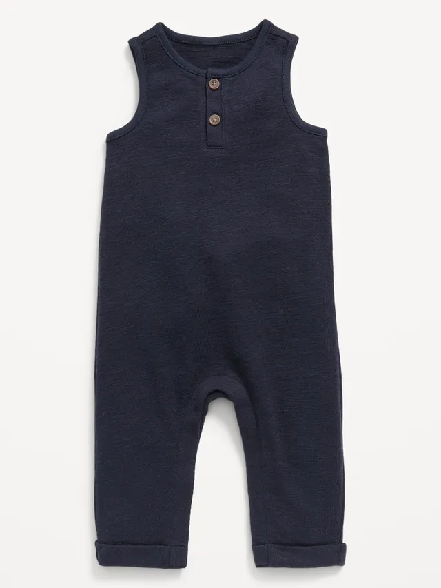 Old Navy Unisex Thermal-Knit Henley Bodysuit for Baby