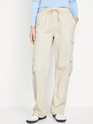 Mid-Rise Cargo Pants