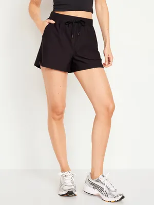 High-Waisted PowerSoft Shorts for Women - 3-inch inseam