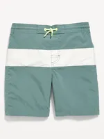 Color-Block Board Shorts for Boys