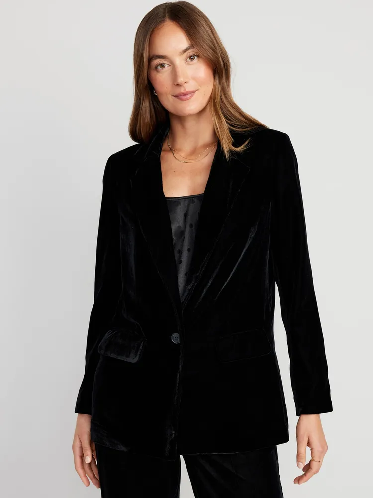 Velvet Blazer