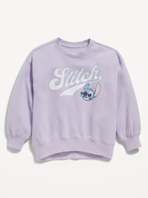 Licensed Pop-Culture Crew-Neck Sweatshirt for Girls