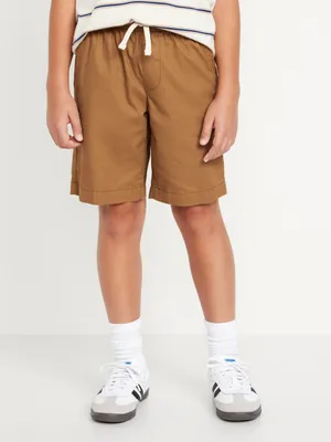 Twill Jogger Shorts for Boys (At Knee